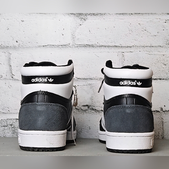 Adidas Originals Top Ten RB Black White High Top Sneakers 10.5 - Picture 5 of 12